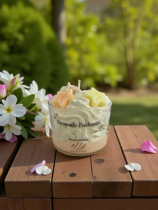 Bougie "Escapade enchantée" - Pin des landes - NLA Creations 