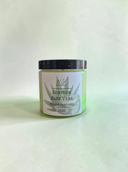 Bougie artisanale - Senteur Aloe Vera