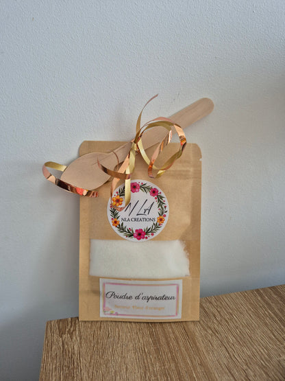 Poudre d'aspirateur - 50g - Parfum au choix