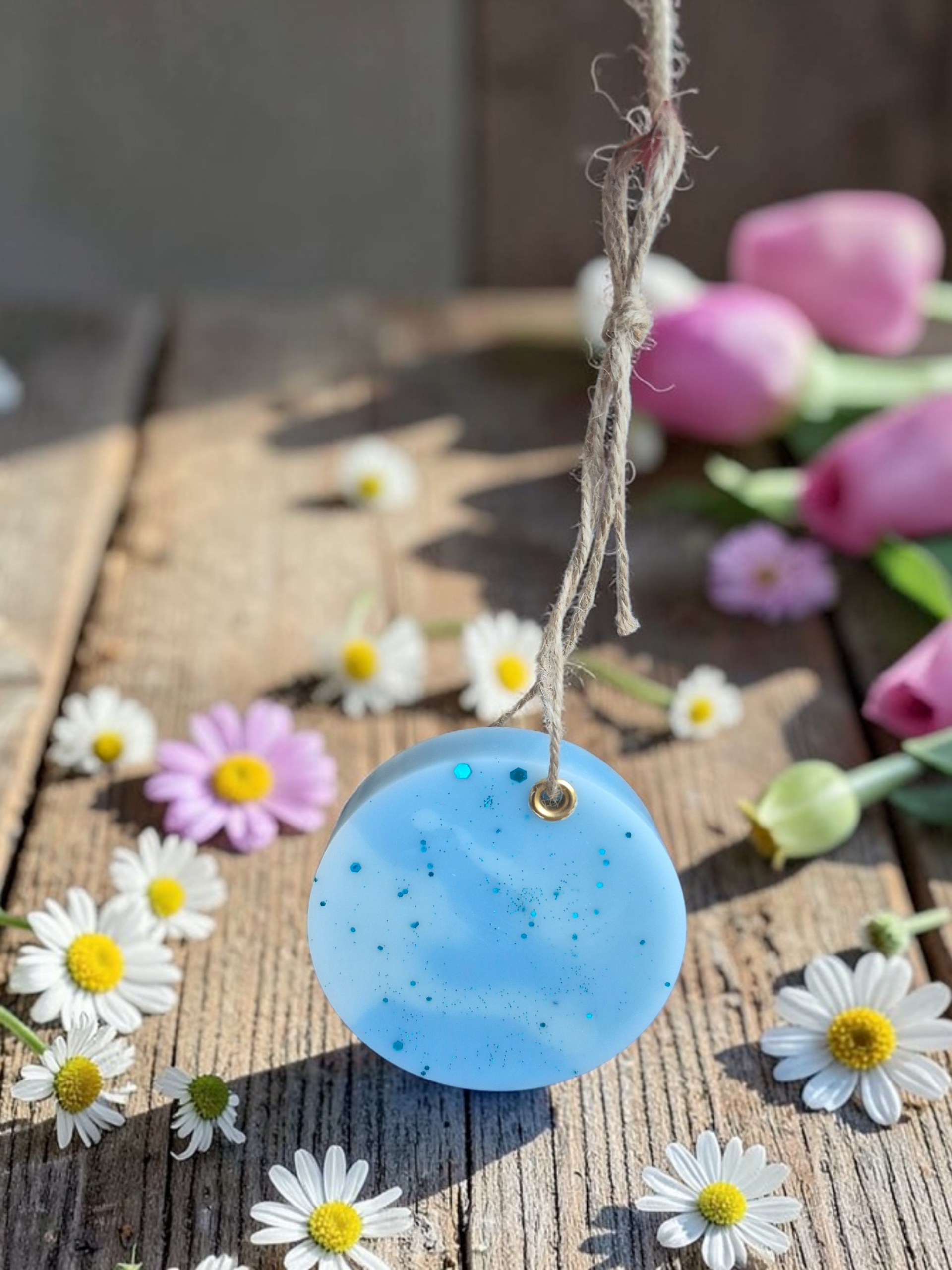 Suspension parfumée artisanale XXL 70g - Senteur au choix ✨️ - NLA Creations 