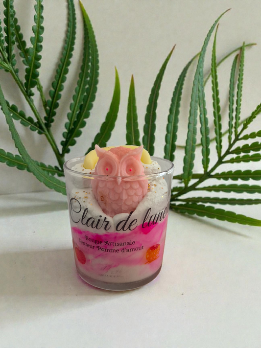 Bougie "Clair de Lune" - Pomme d'amour