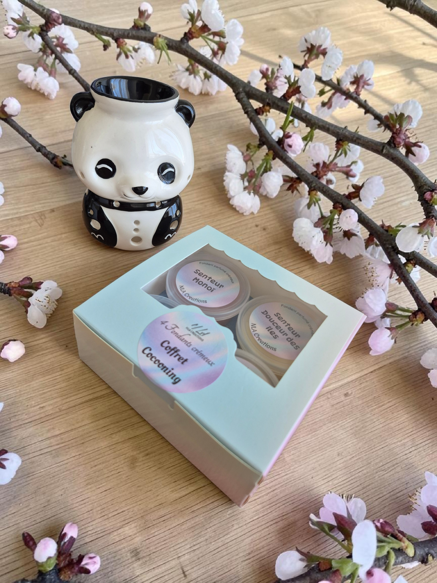Coffret fondants crémeux parfumés - 4 parfums - NLA Creations 