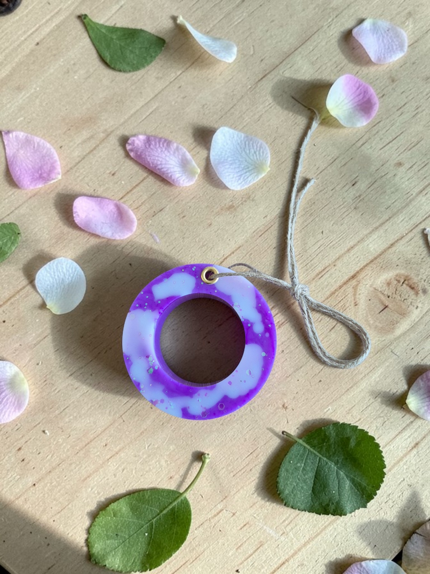 Suspension parfumée artisanale Anneau 45g - Senteur au choix ✨️ - NLA Creations 