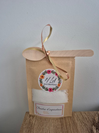 Poudre d'aspirateur - 50g - Parfum au choix