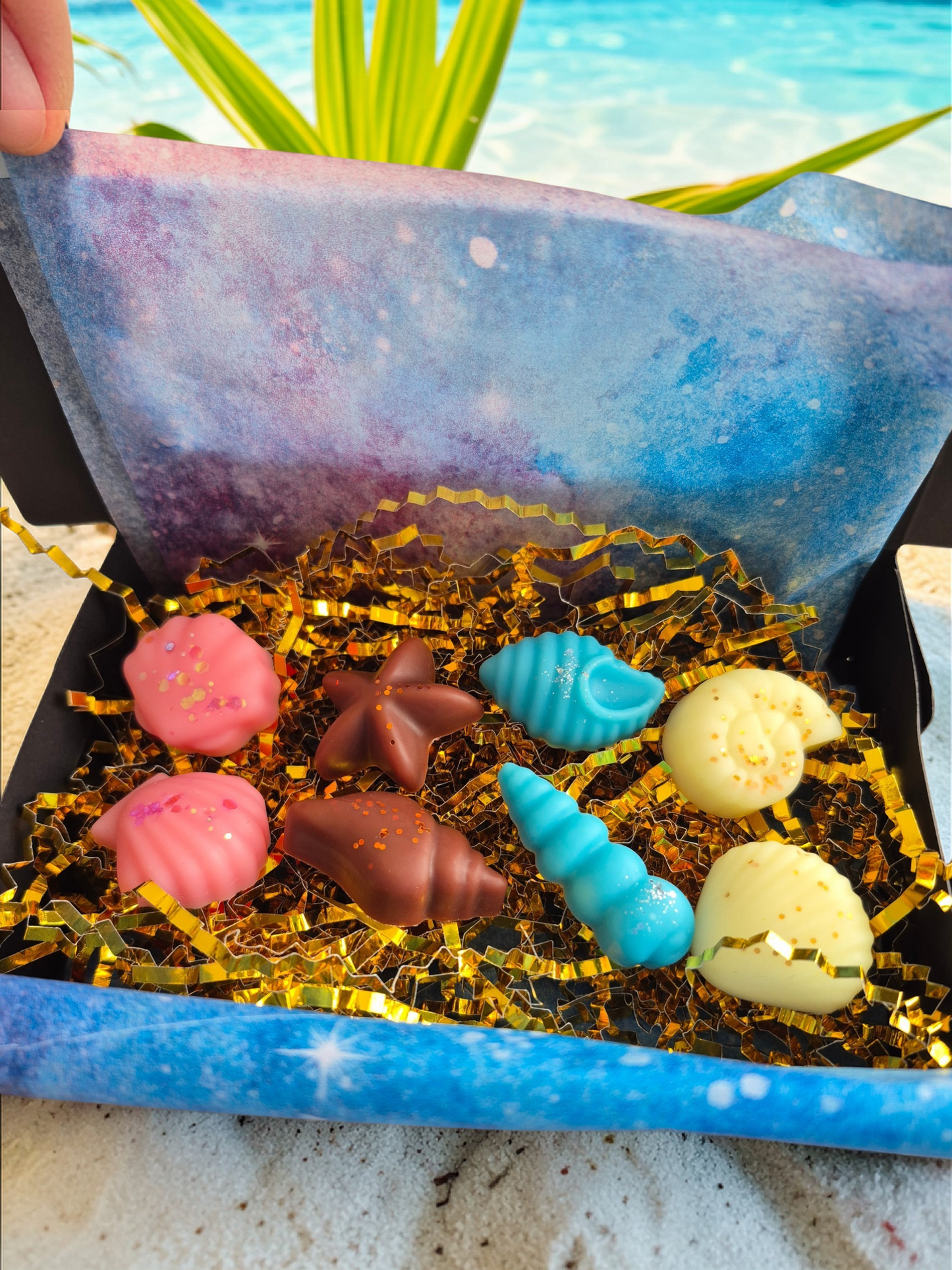 Coffret fondants parfumés -  Trésor des îles - NLA Creations 