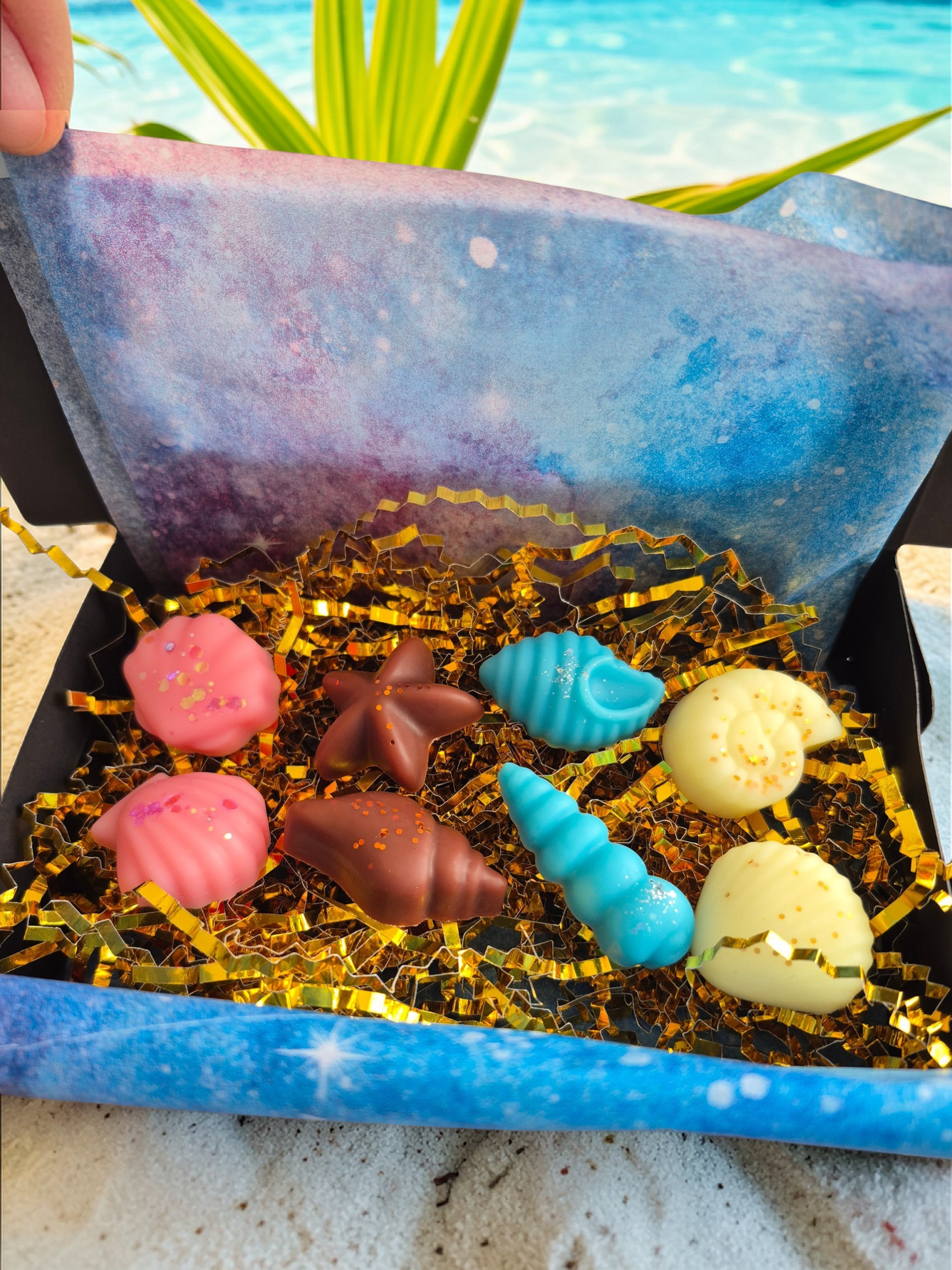 Coffret fondants parfumés -  Trésor des îles - NLA Creations 