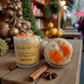 Bougie "Marché de Noël" senteur Orange épicée - NLA Creations 