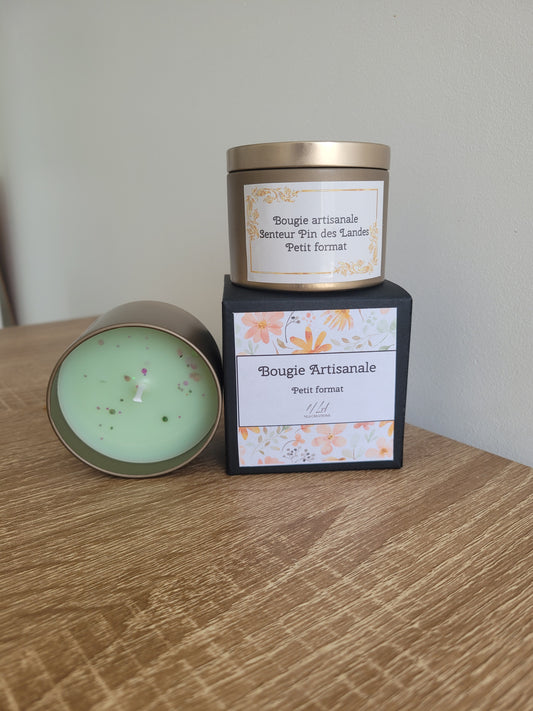 Bougie Pin des Landes - Petit format - NLA Creations 