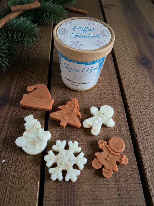 Box Noel - 6 fondants parfumées - 2 parfums 🎅