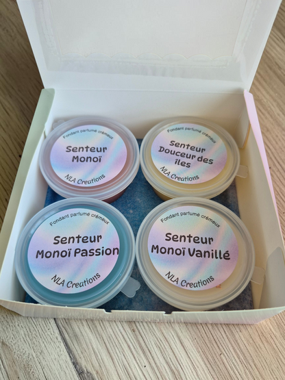 Coffret fondants crémeux parfumés - 4 parfums - NLA Creations 