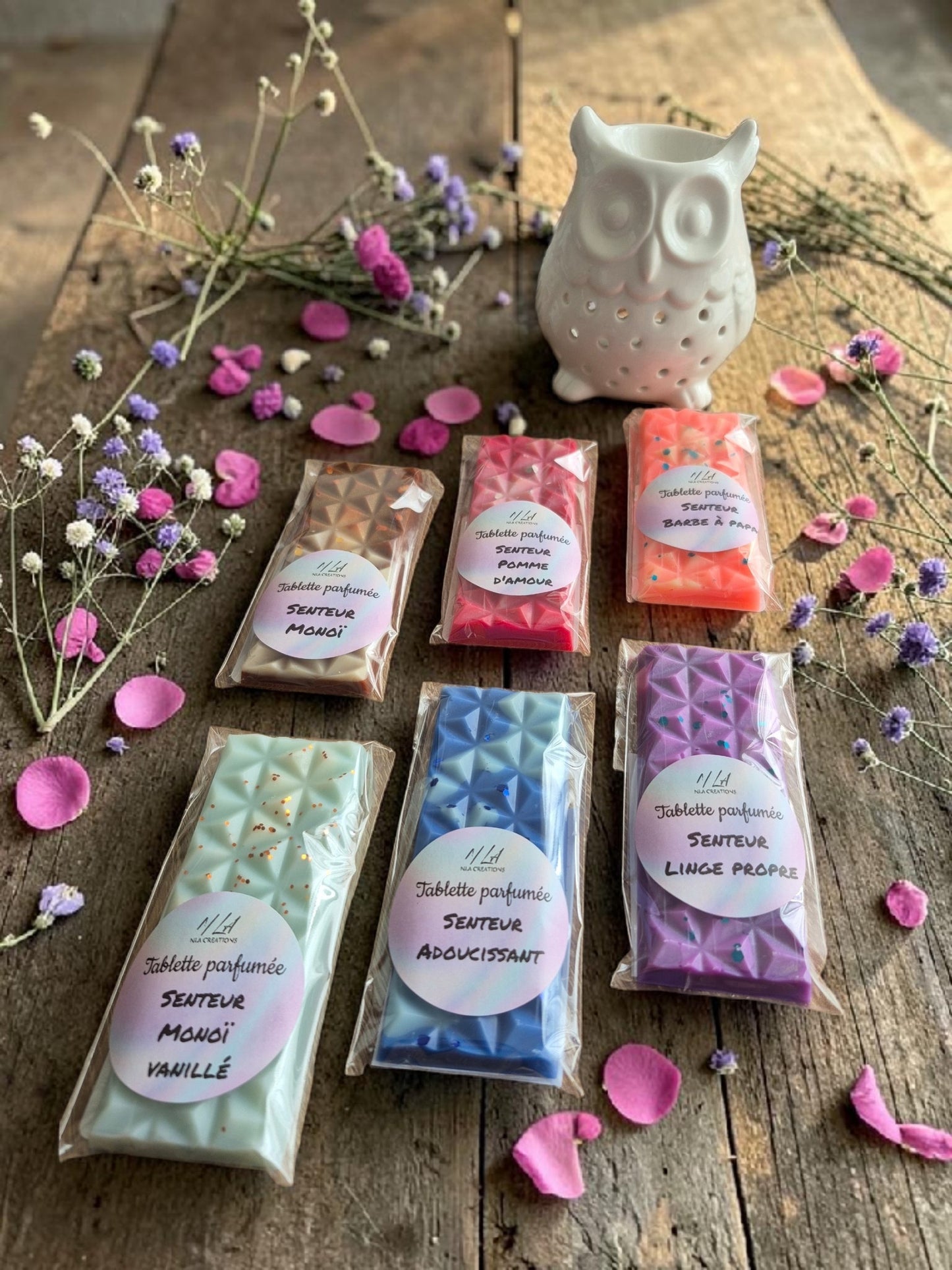 Tablettes diamants parfumées - Parfum au choix +35g - NLA Creations 