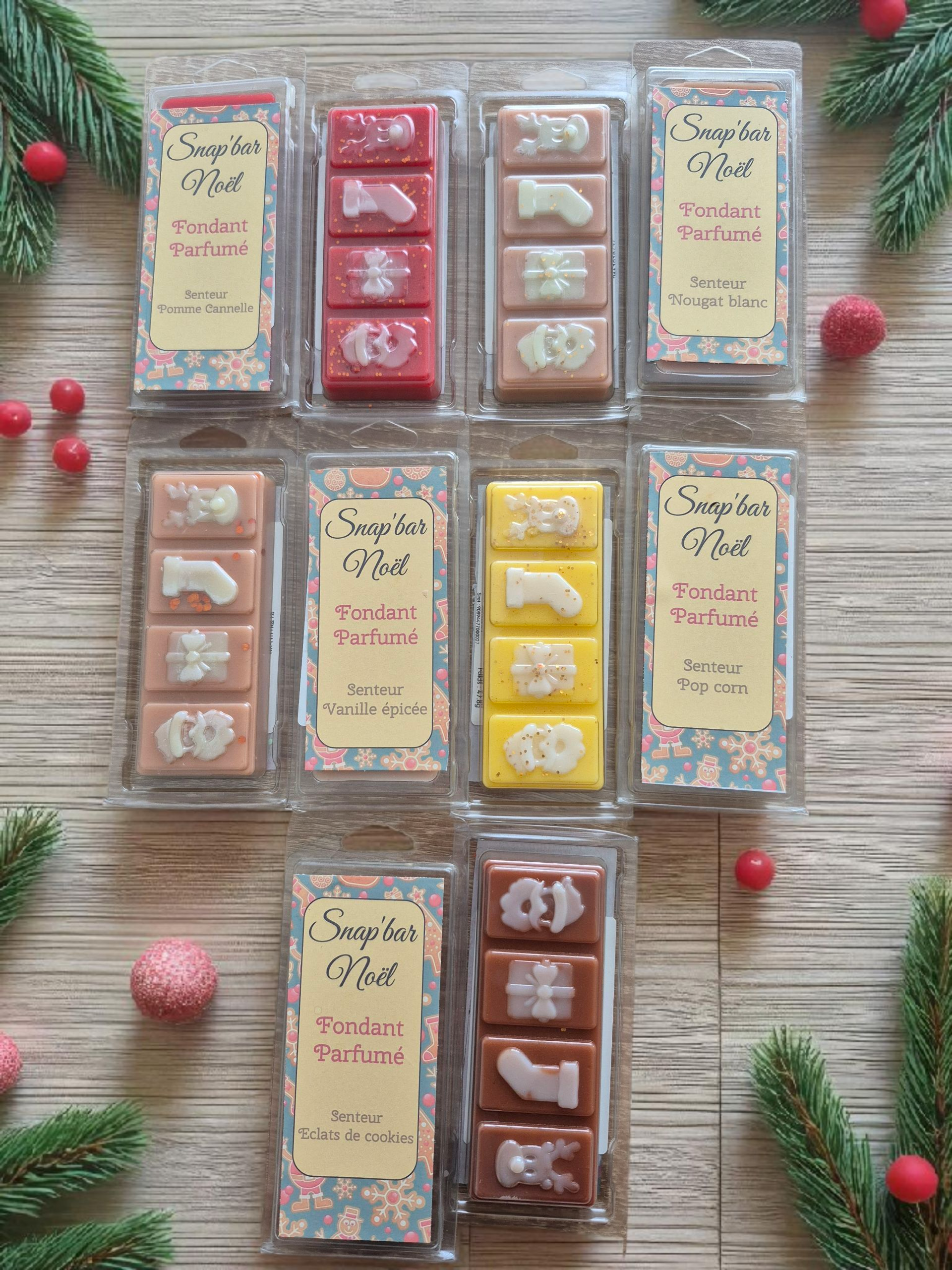 Snap'bar Noël - Senteur gourmande au choix - Edition limitée - NLA Creations 