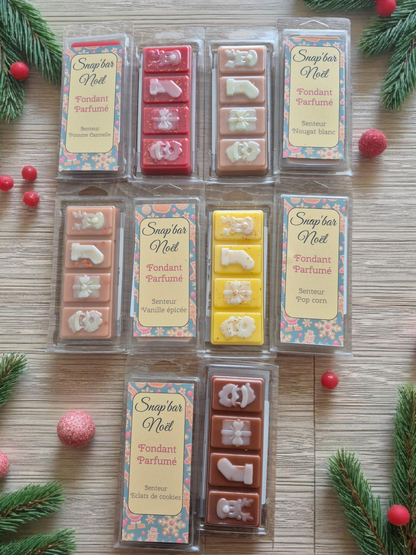 Snap'bar Noël - Senteur gourmande au choix - Edition limitée - NLA Creations 