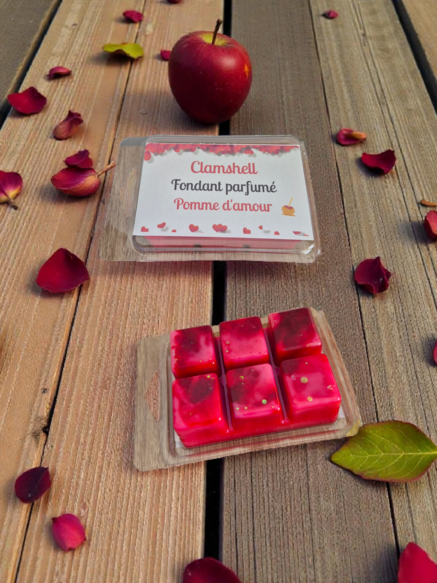 Fondant Clamshell 6 carrés – Personnalisable & pratique