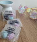 Lot de 3 fondants parfumés artisanaux senteur Chocolat, vendus dans une jolie boîte.