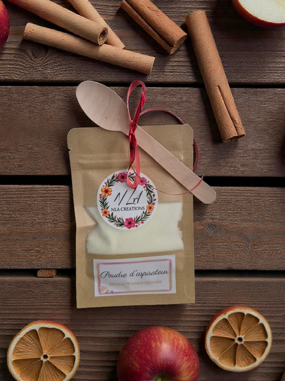 Poudre d'aspirateur - 50g - Parfum au choix