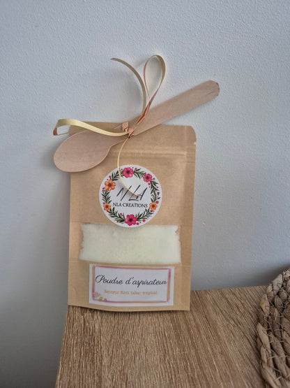 Poudre d'aspirateur - 50g - Parfum au choix