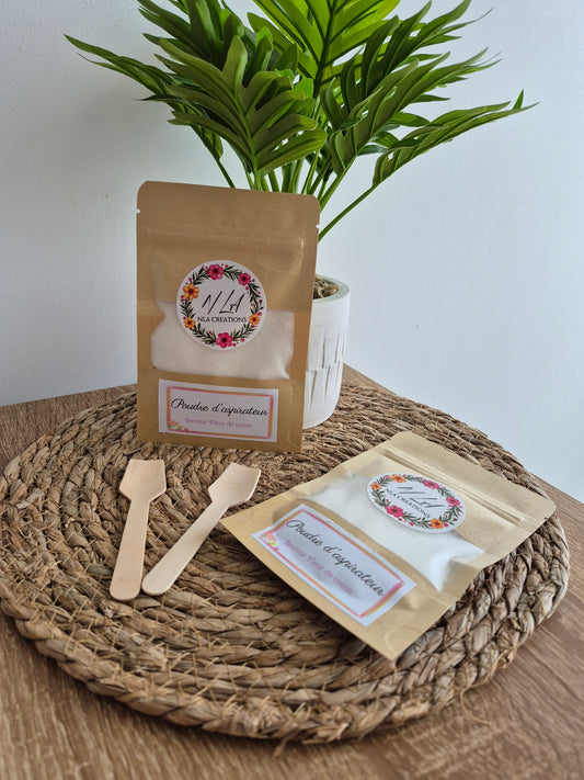 Poudre d'aspirateur - Senteur Fleur de coton 50g
