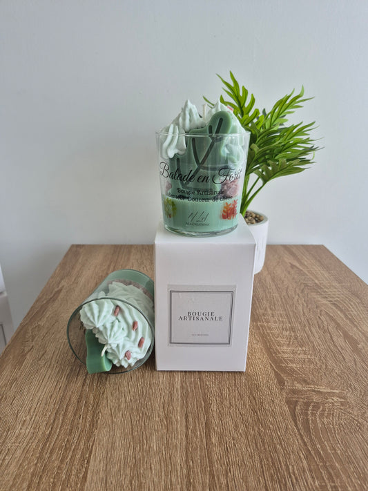 Bougie "Balade en forêt" - Douceur de chêne - NLA Creations 