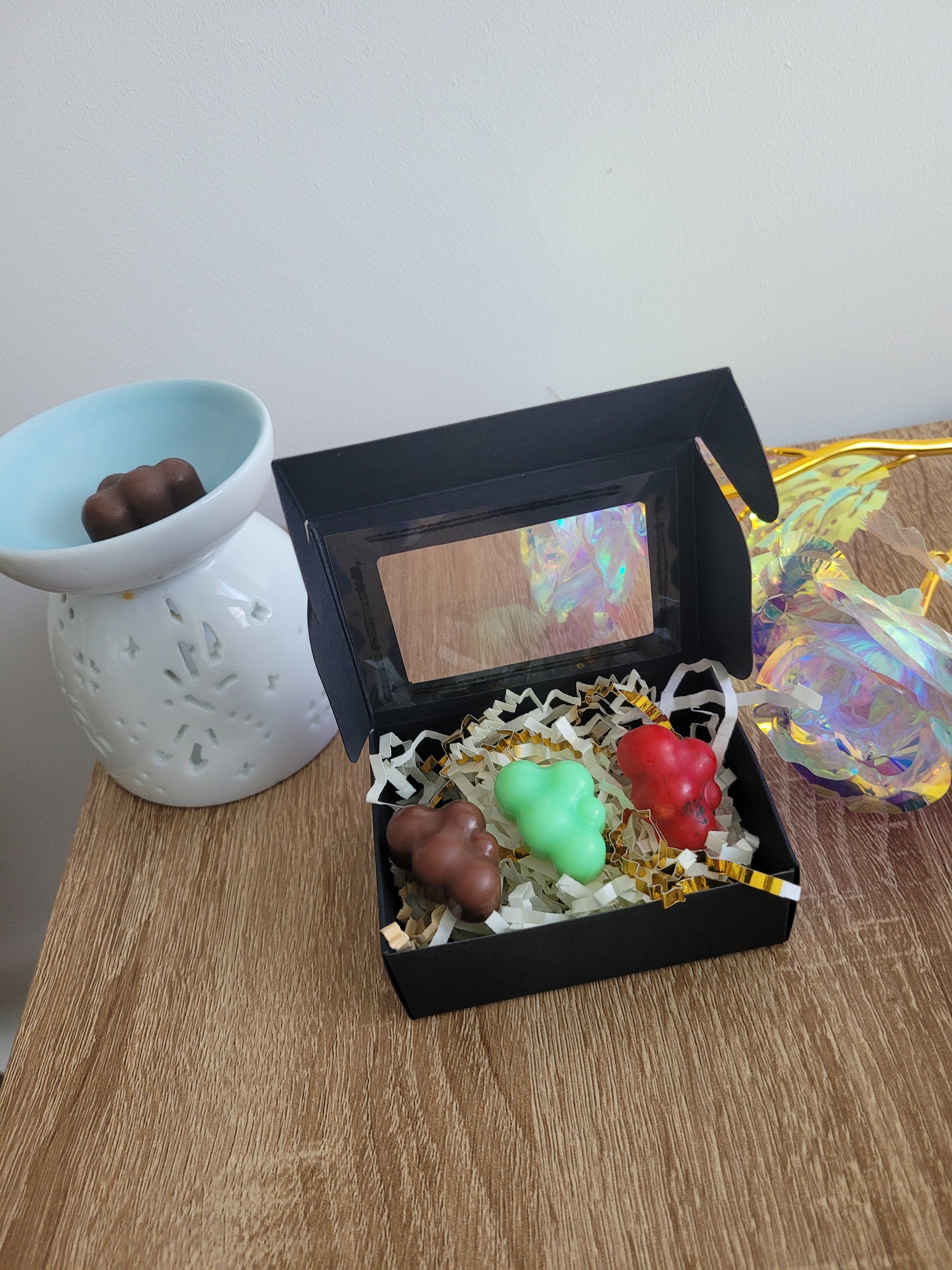 Coffret fondants parfumés découverte 3 parfums au choix idéal pour découvrir des nouvelles senteurs 