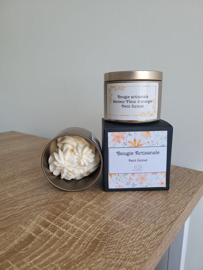Bougie Petit format - Fleur d'oranger - NLA Creations 