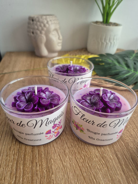 Bougie parfumée Fleur de Maquis - NLA Creations 