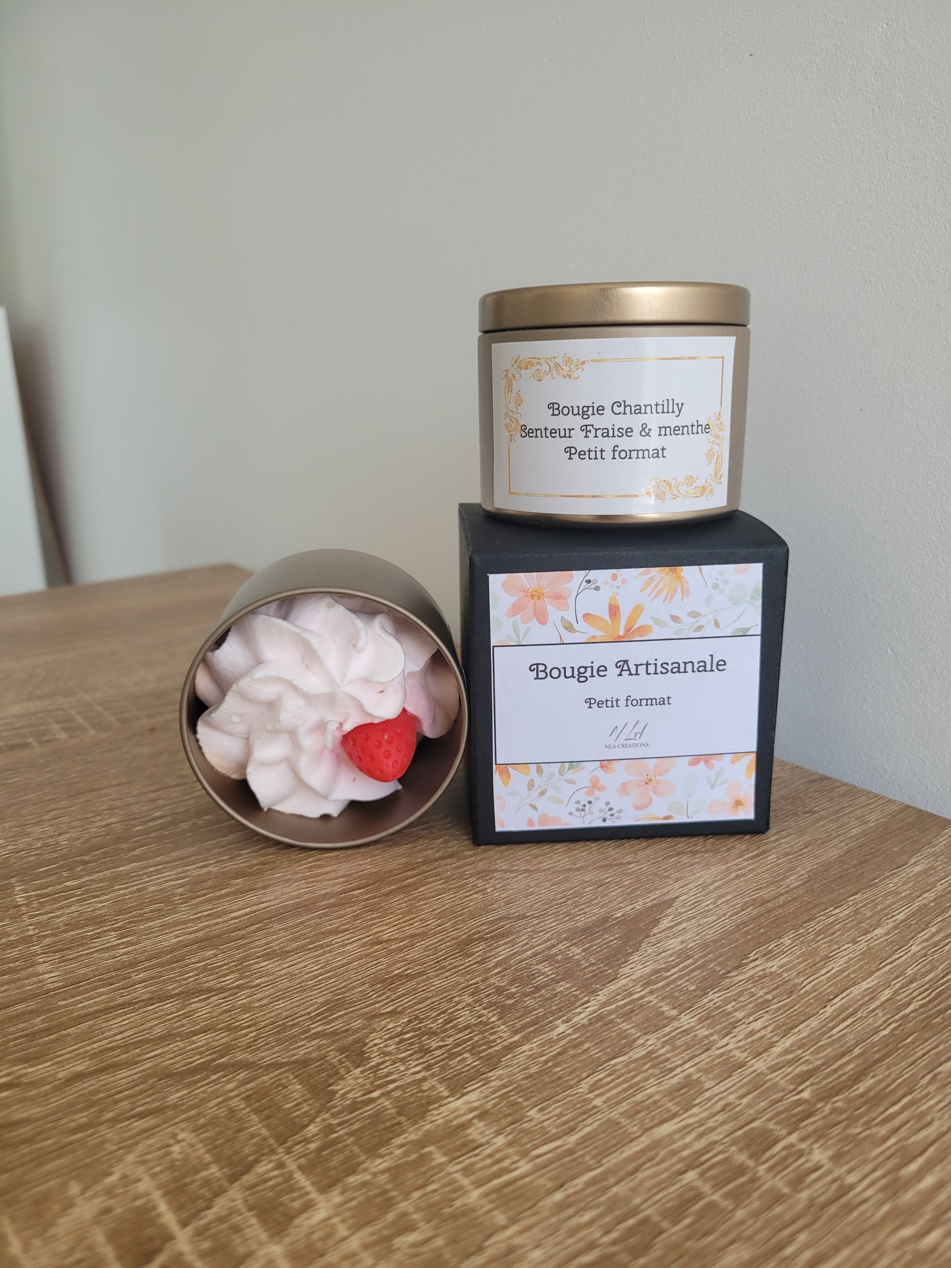🍓🌿 Fraise & Menthe Chantilly – Format Mini - NLA Creations 