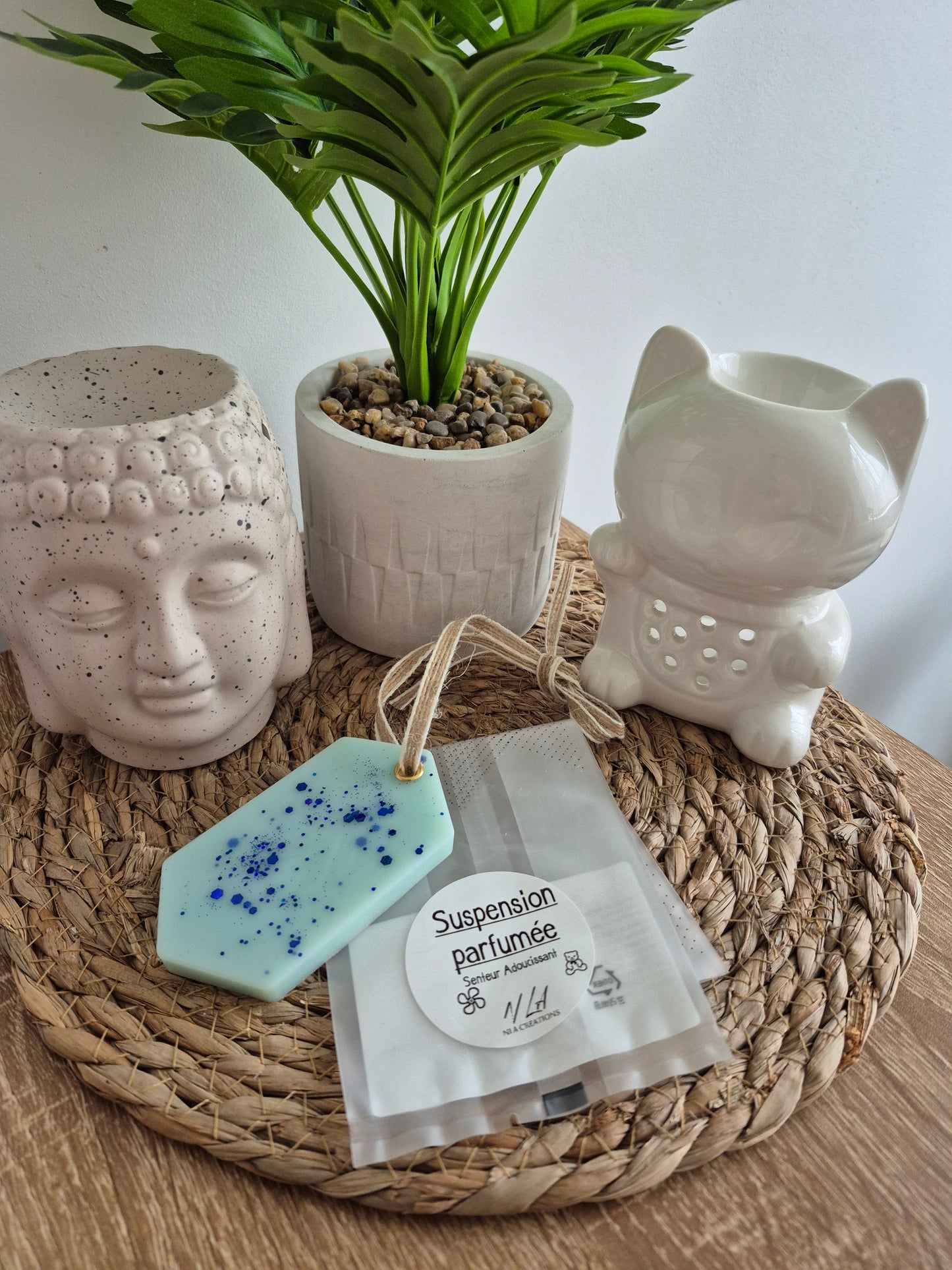 Suspension parfumée artisanale Géométrique - Senteur au choix ✨️ - NLA Creations 