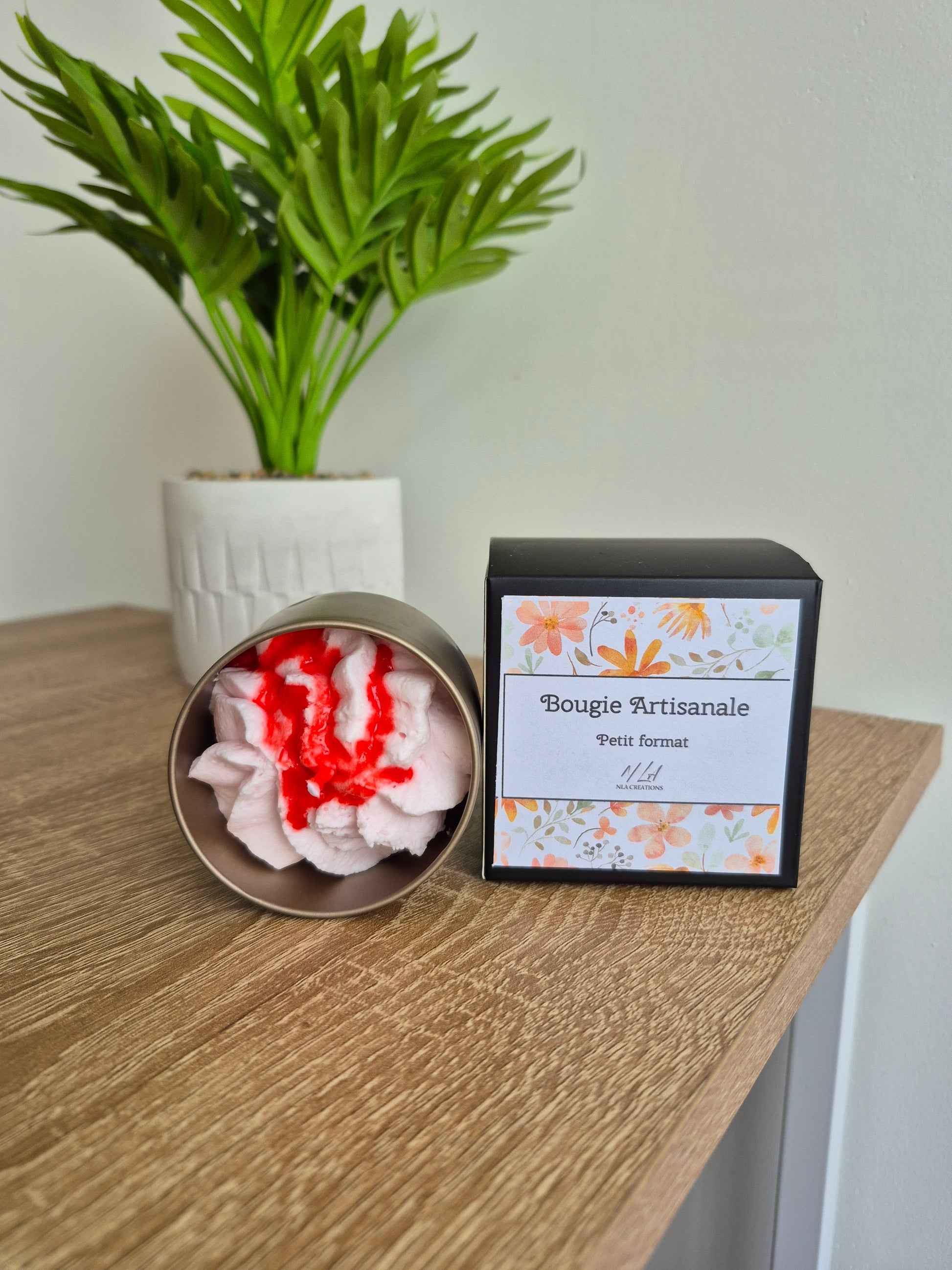 Bougie mini format - Confiture de lait - NLA Creations 