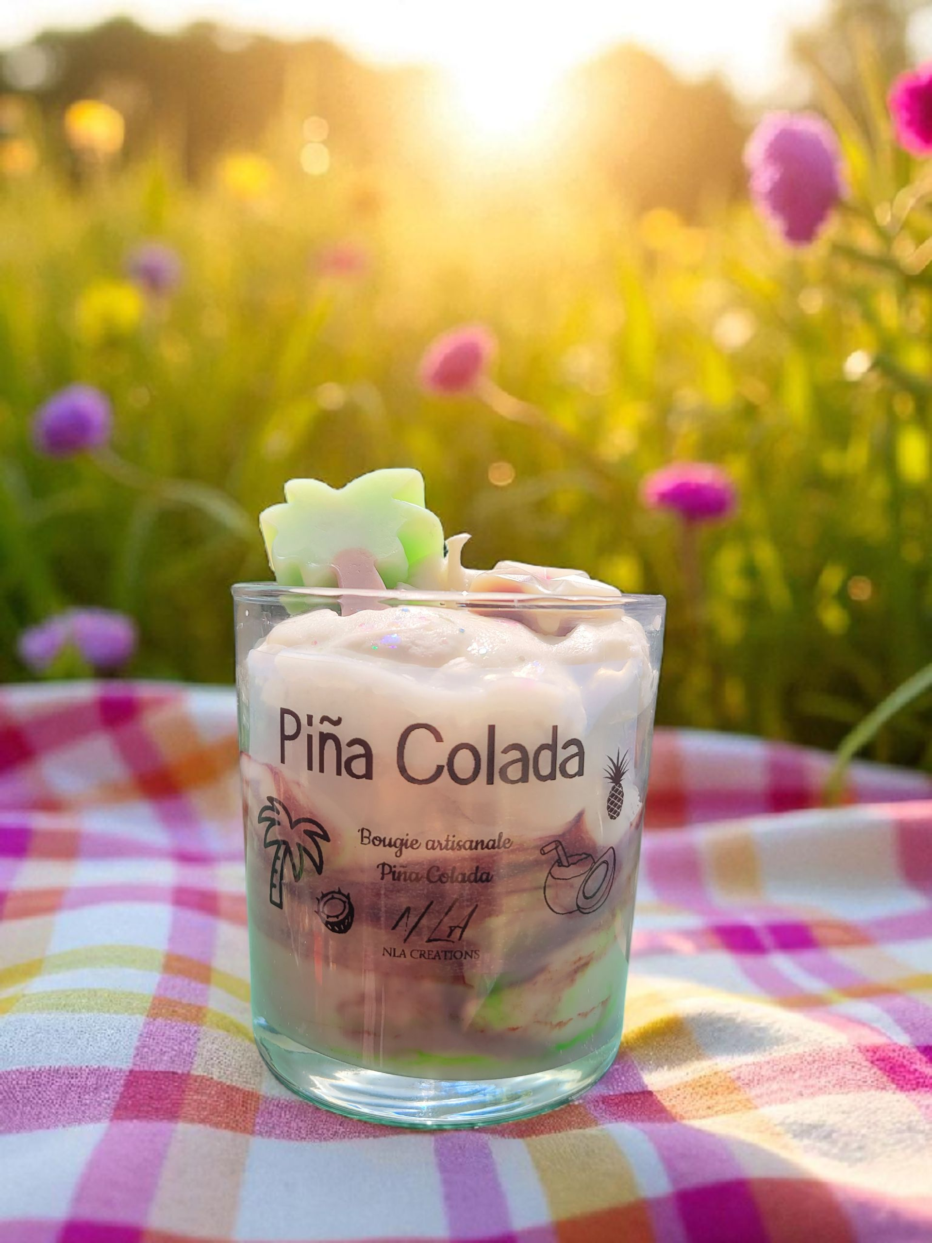 Bougie Piña Colada 🥥 - NLA Creations 