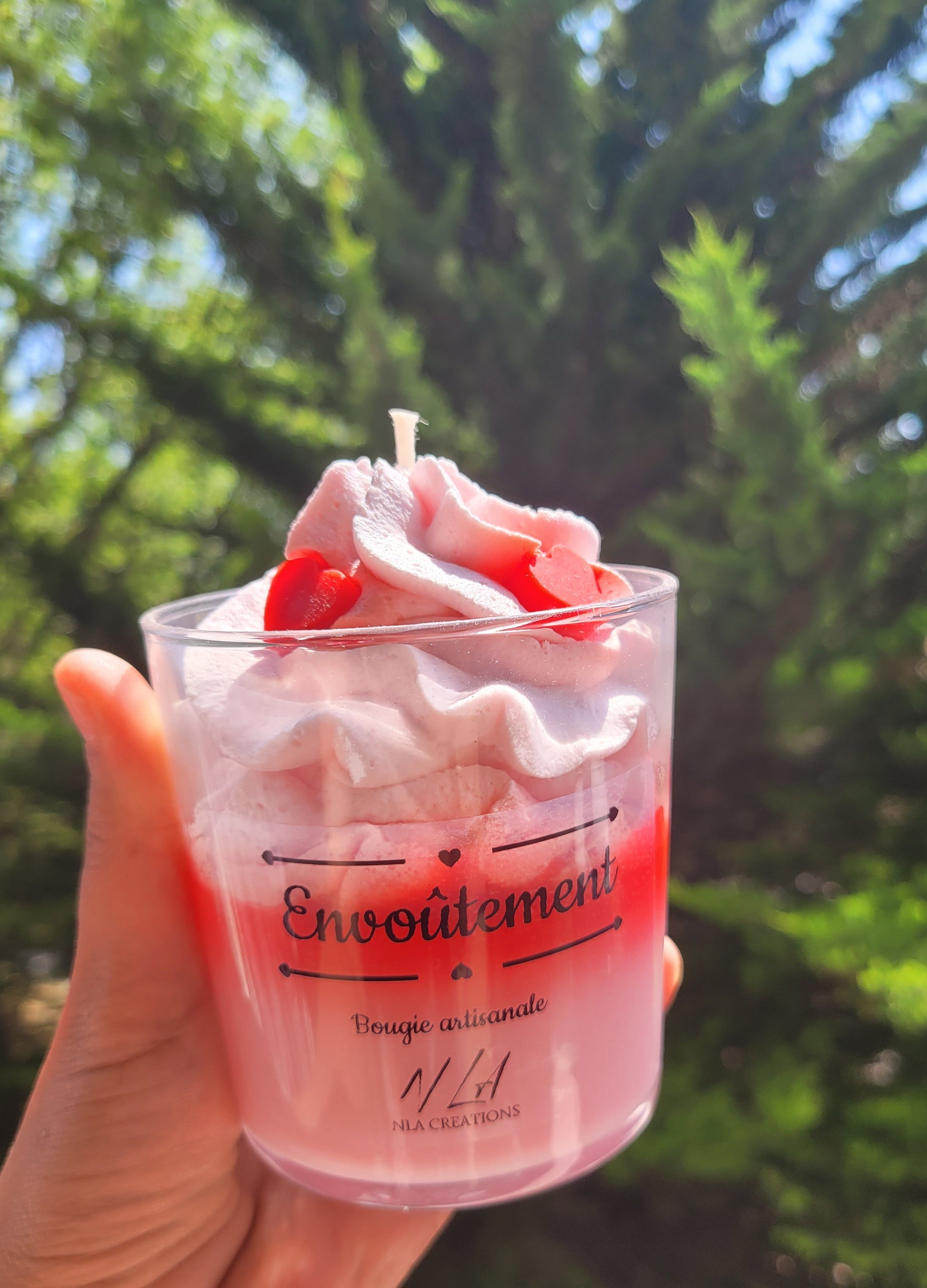 Bougie Envoûtement – parfum confiture de lait gourmand et chaleureux