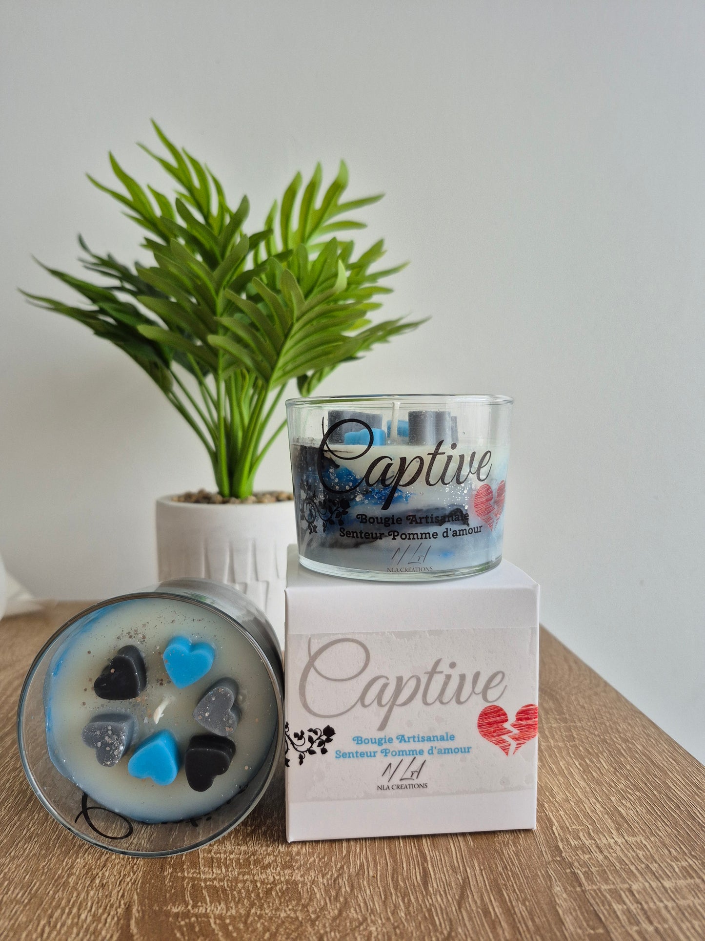 Bougie inspiration Captive - NLA Creations 