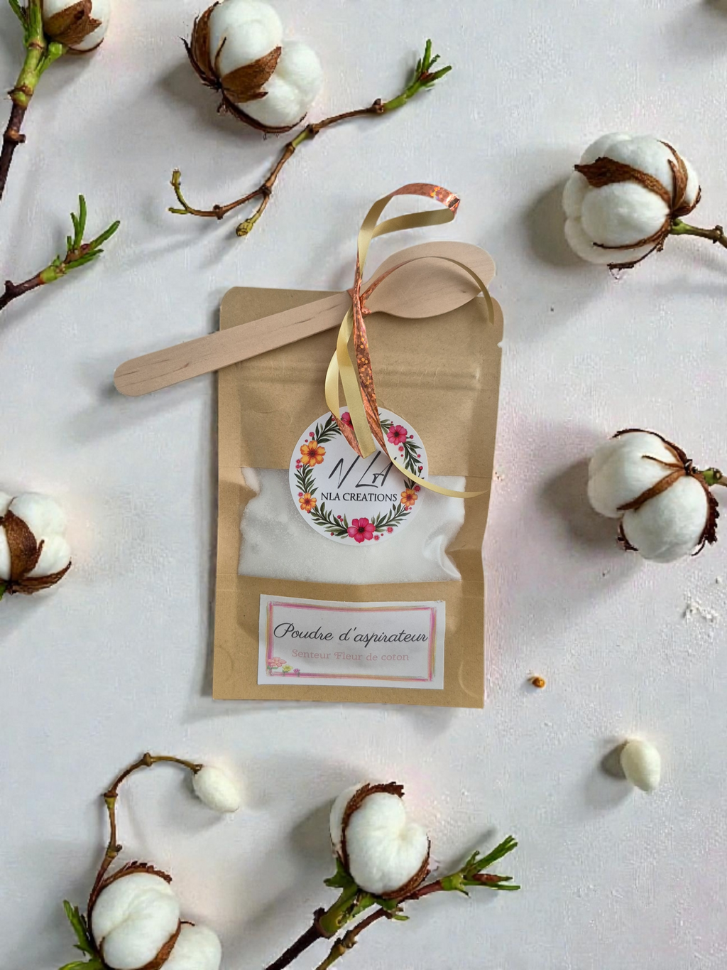 Poudre d'aspirateur - 50g - Parfum au choix - NLA Creations 