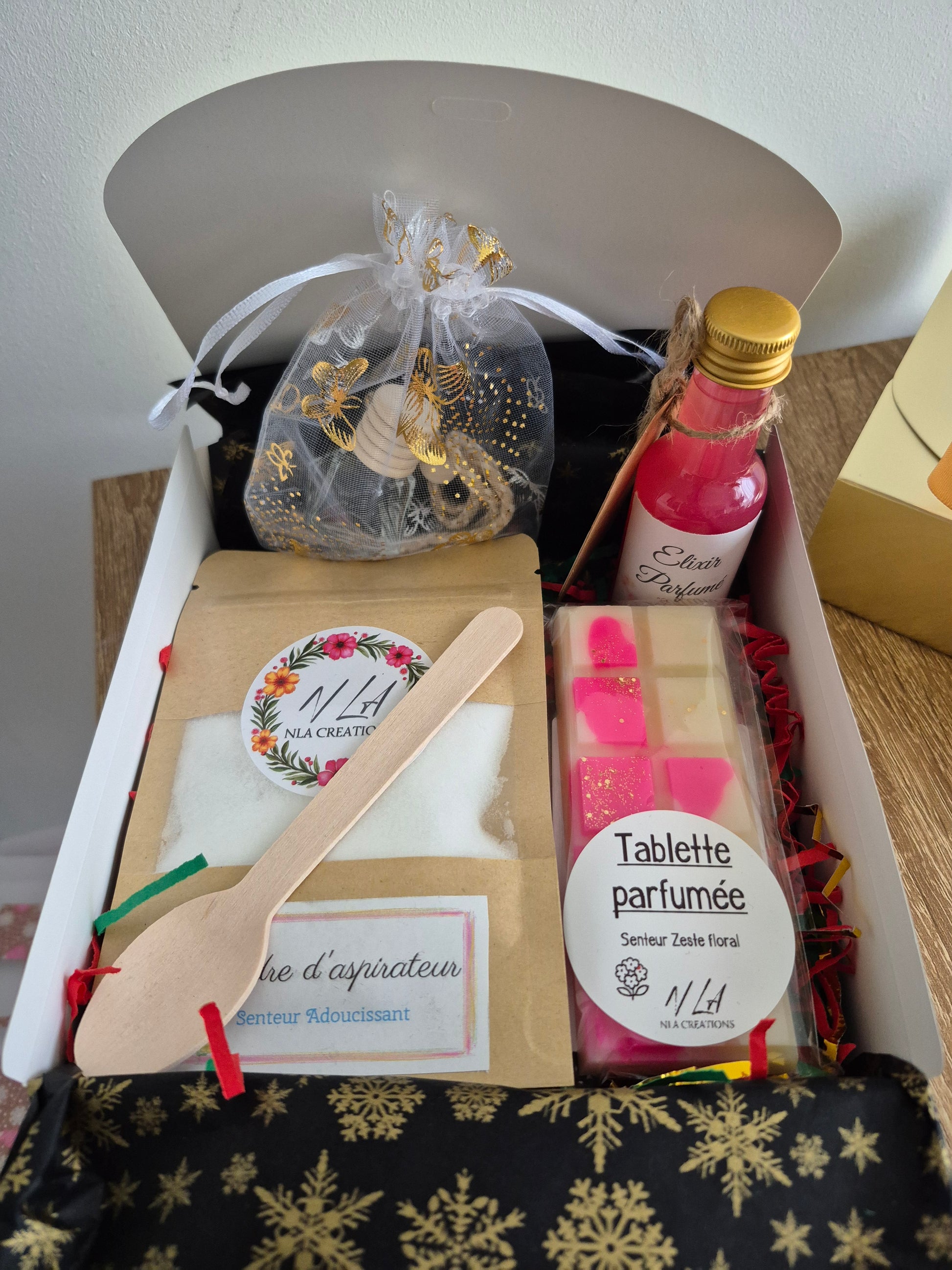 Coffret Découverte de Noël – Élixirs et Diffuseur - NLA Creations 