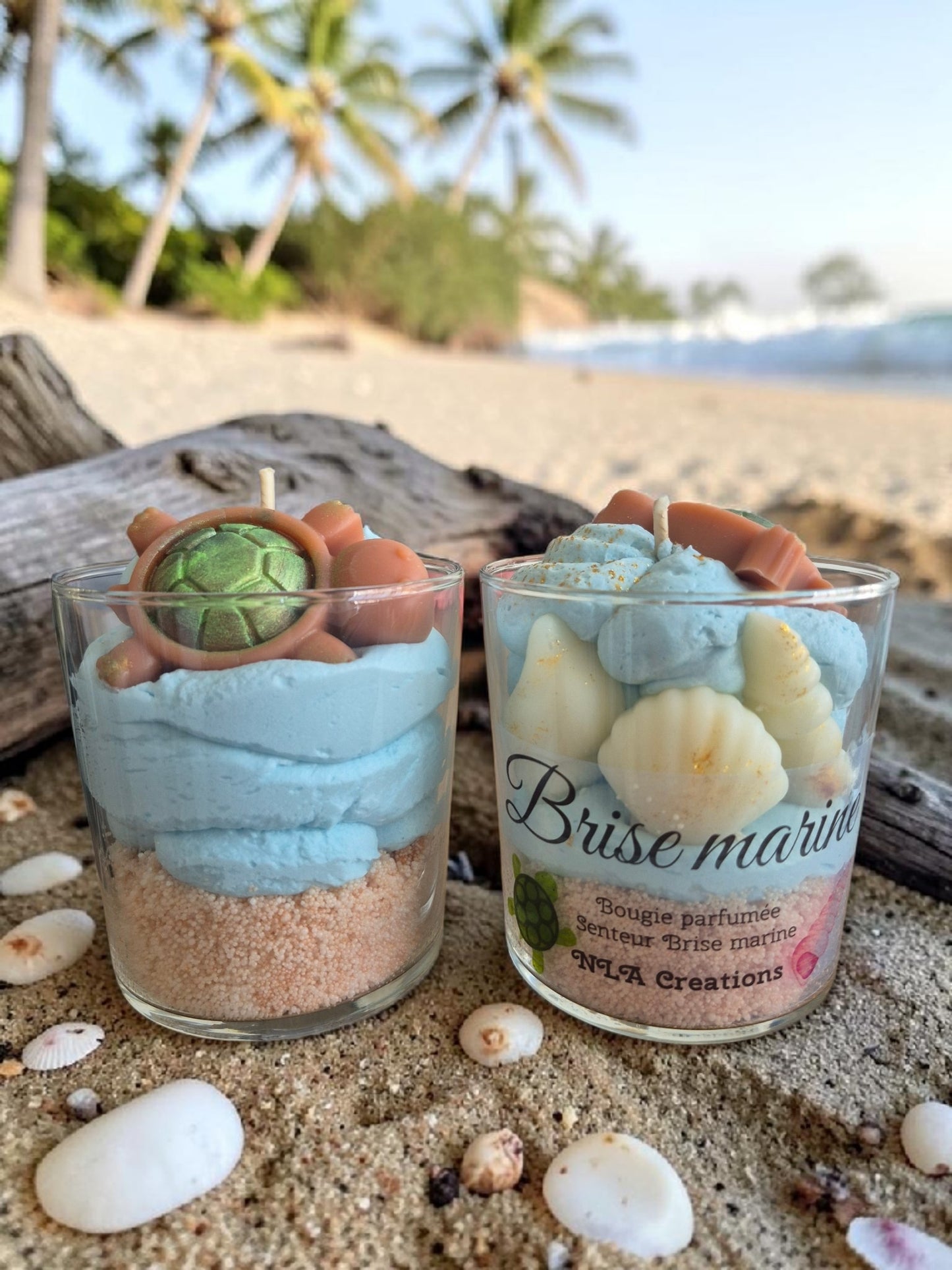Bougie parfumée - Brise marine - NLA Creations 