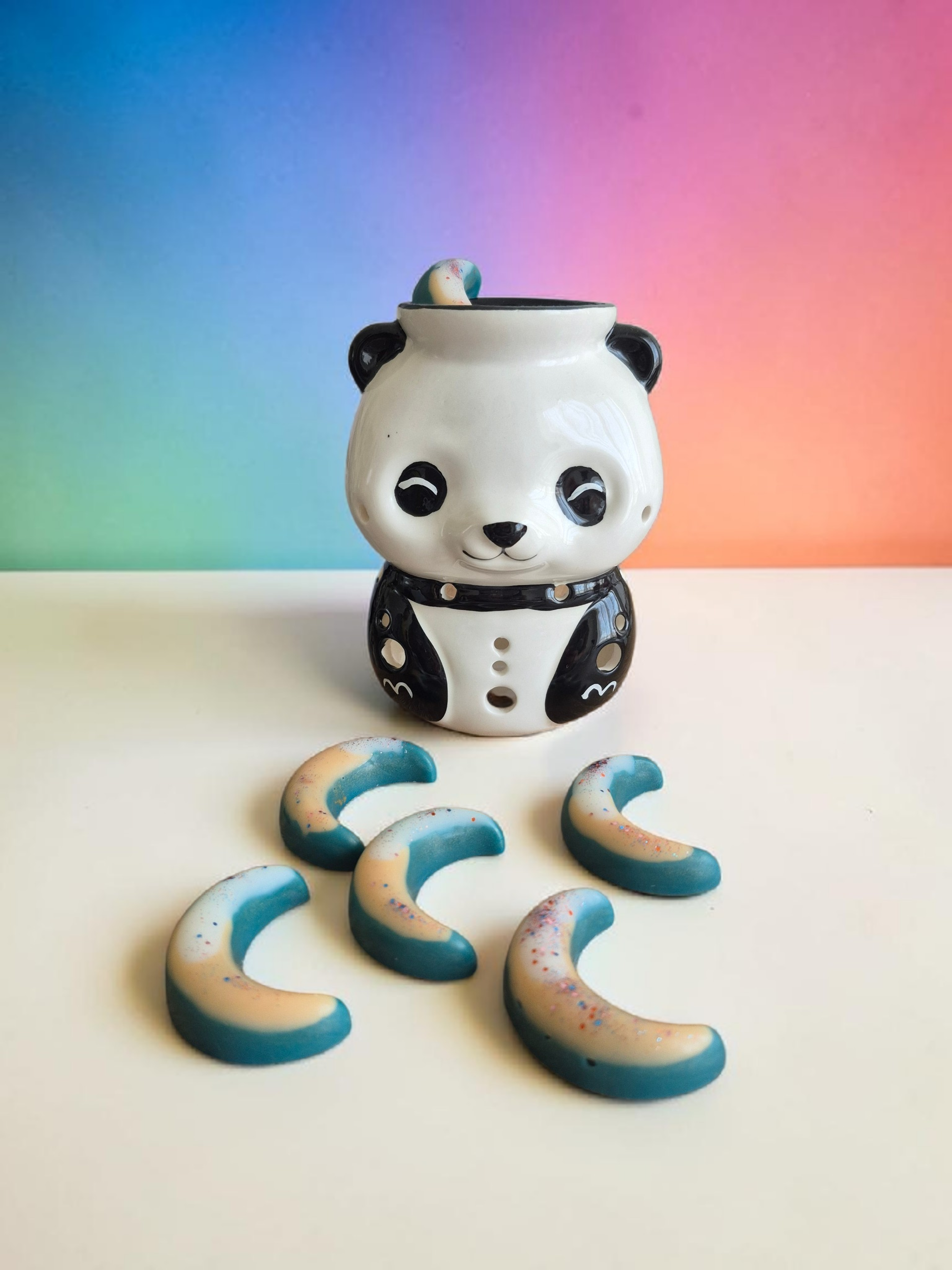Fondant parfumé Lune senteur Cachemire & Soie (+9g) - NLA Creations 