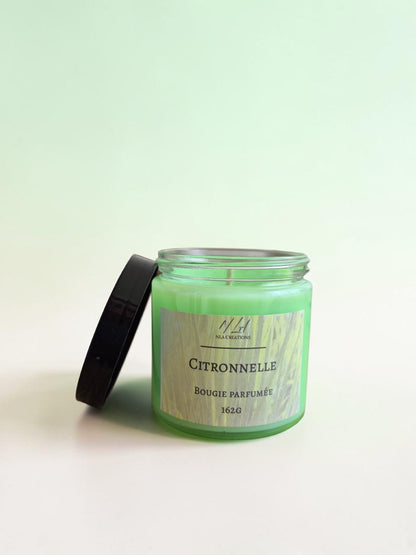 Bougie artisanale - Senteur Citronnelle - NLA Creations 