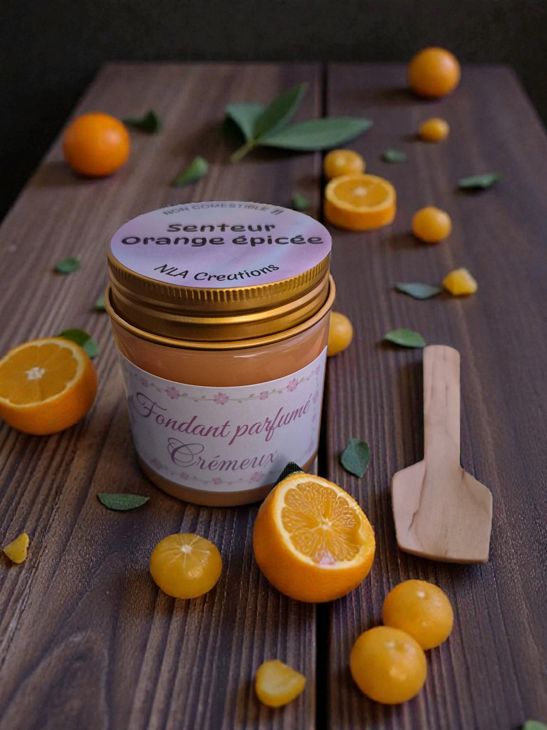 Fondant crémeux 80g - Parfum au choix - NLA Creations 