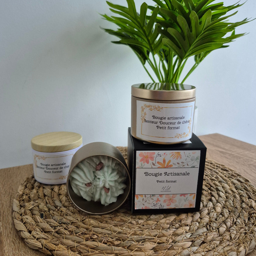 Bougie Douceur de chêne - Petit format - NLA Creations 