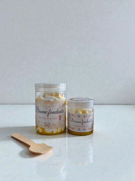 Fondant cremeux chantilly - Pop corn - 2 formats