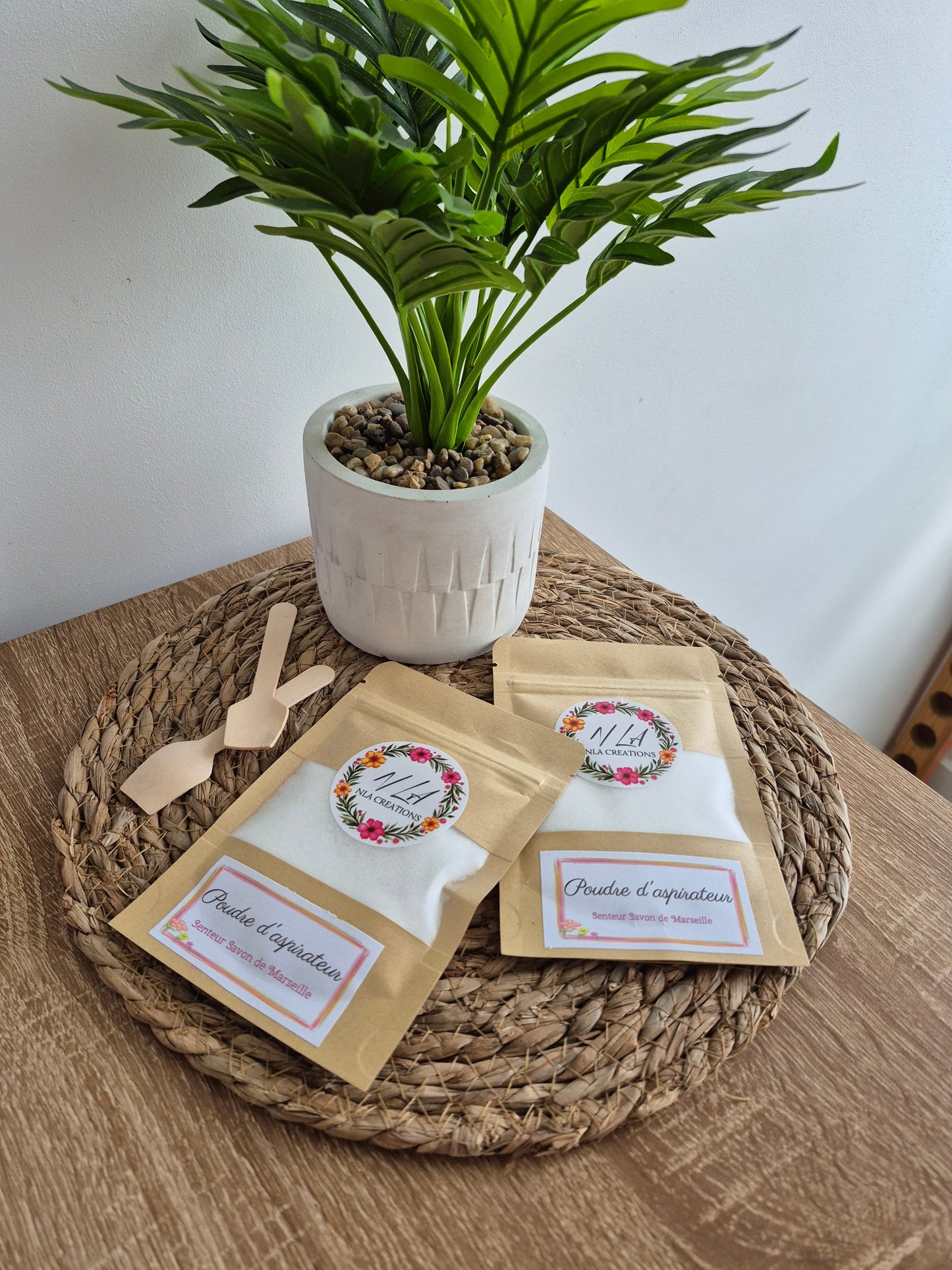 Poudre d'aspirateur - 50g - Parfum au choix