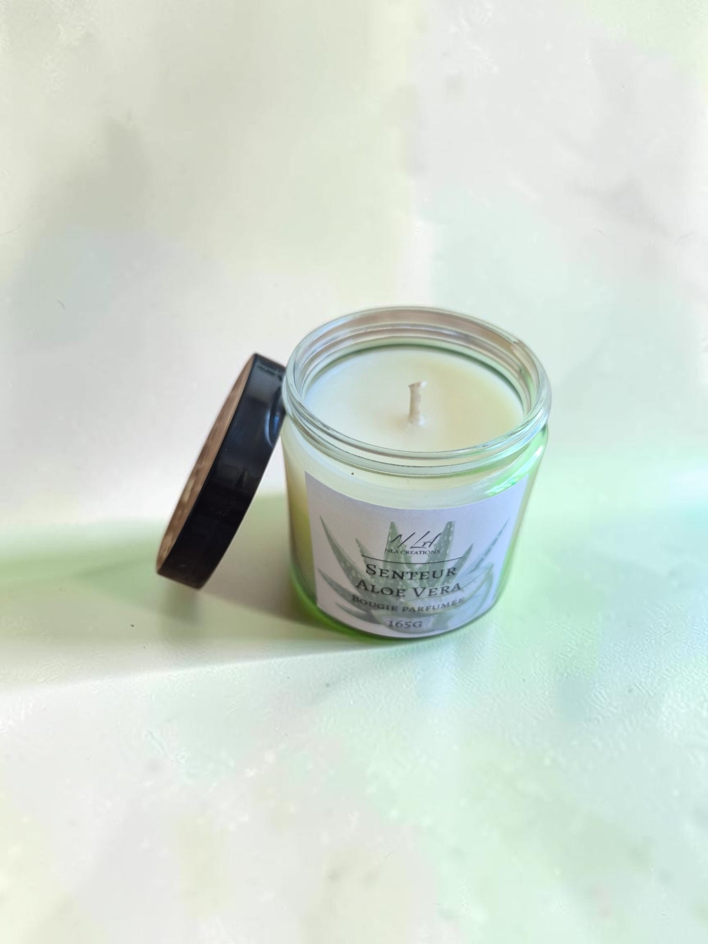 Bougie artisanale - Senteur Aloe Vera