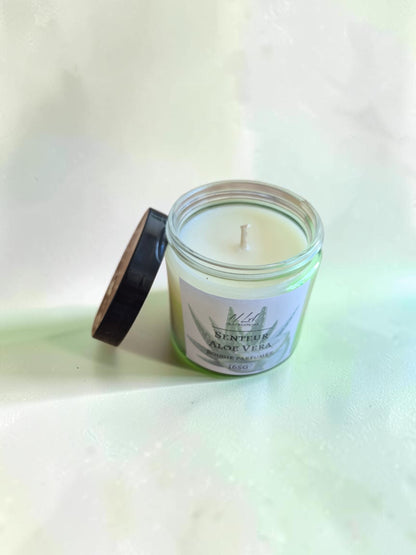 Bougie artisanale - Senteur Aloe Vera
