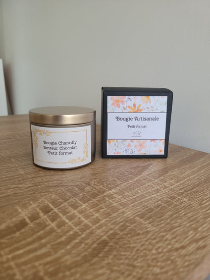 Bougie petit format - Senteur Chocolat - NLA Creations 