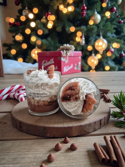Bougie gourmande "Éclats de Cookies"