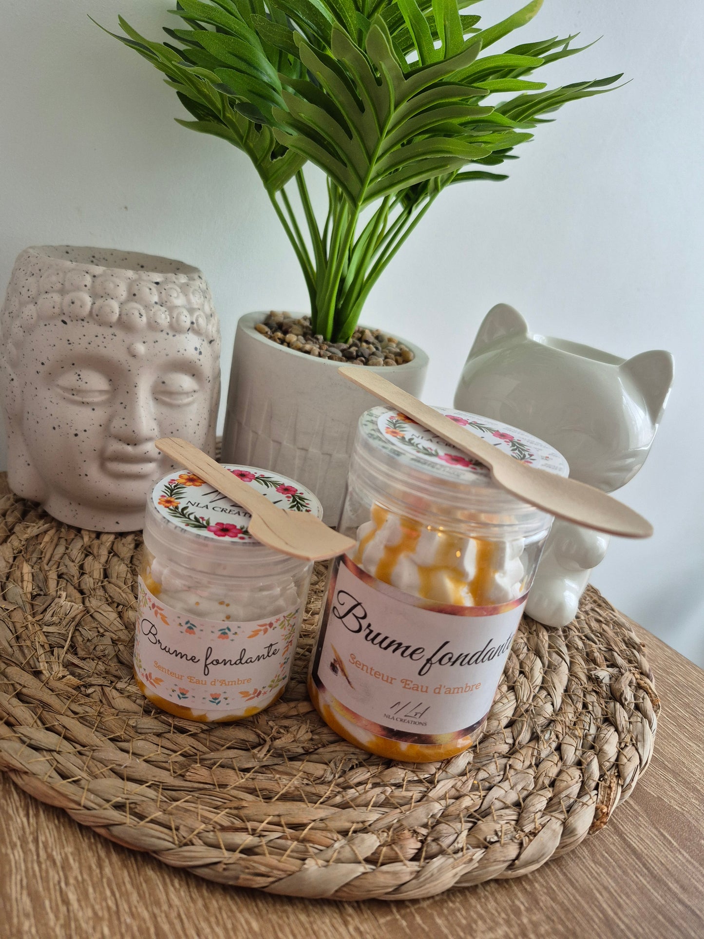 Fondant cremeux chantilly - Eau d’Ambre- 2 formats - NLA Creations 