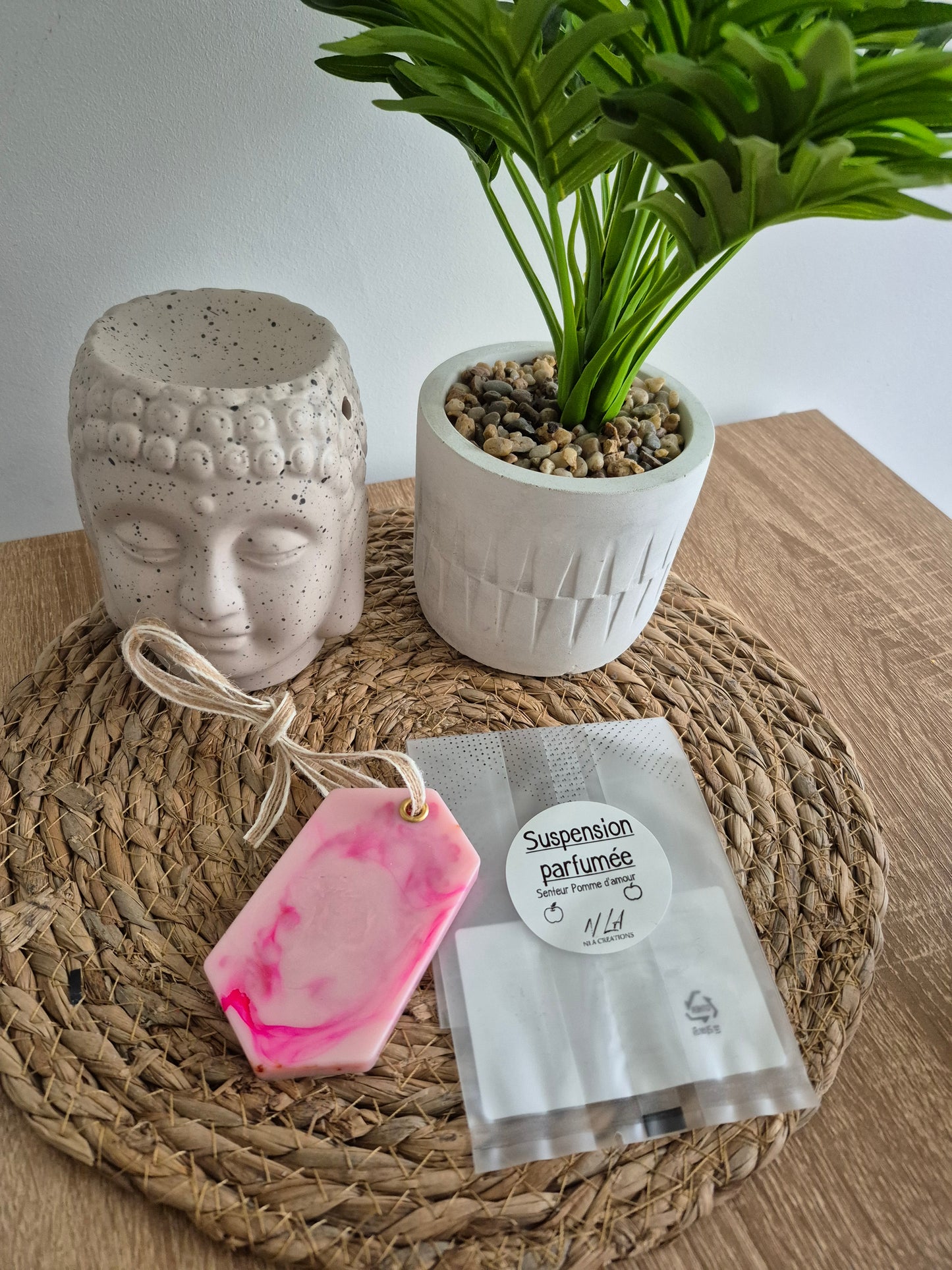 Suspension parfumée artisanale Géométrique - Senteur au choix ✨️ - NLA Creations 