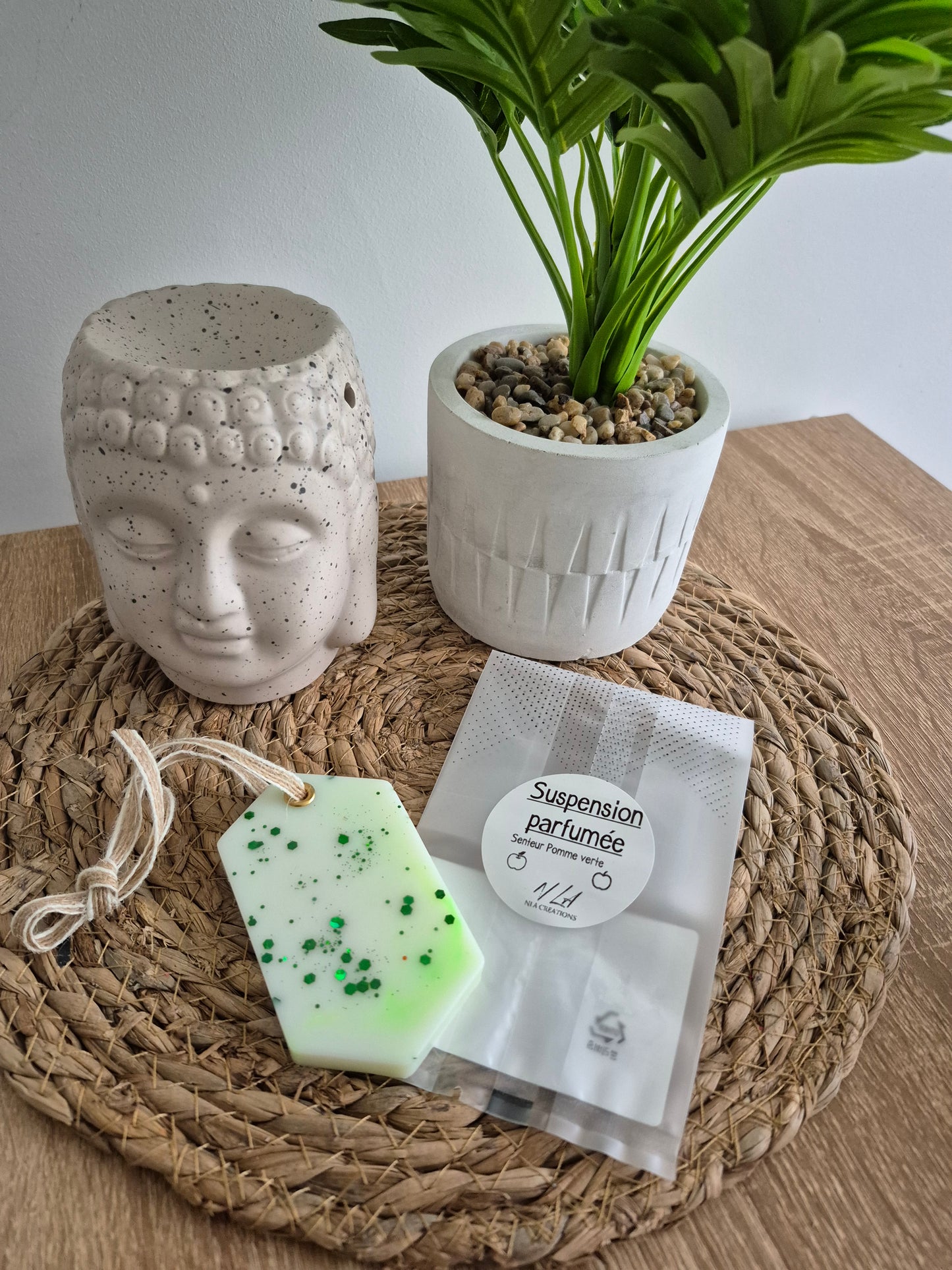 Suspension parfumée artisanale Géométrique - Senteur au choix ✨️ - NLA Creations 