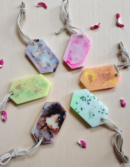 Suspension parfumée artisanale Géométrique - Senteur au choix ✨️ - NLA Creations 