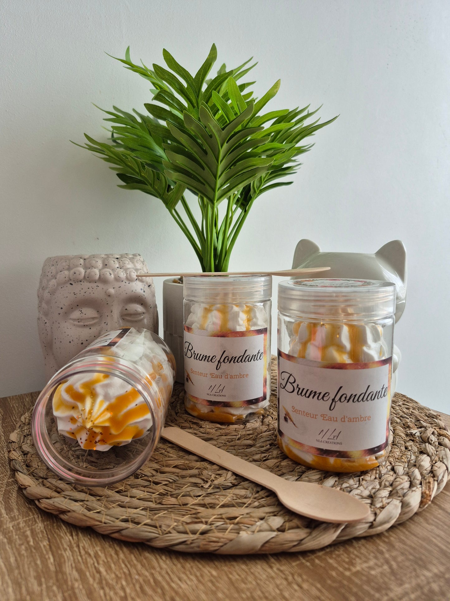 Fondant cremeux chantilly - Eau d’Ambre- 2 formats - NLA Creations 